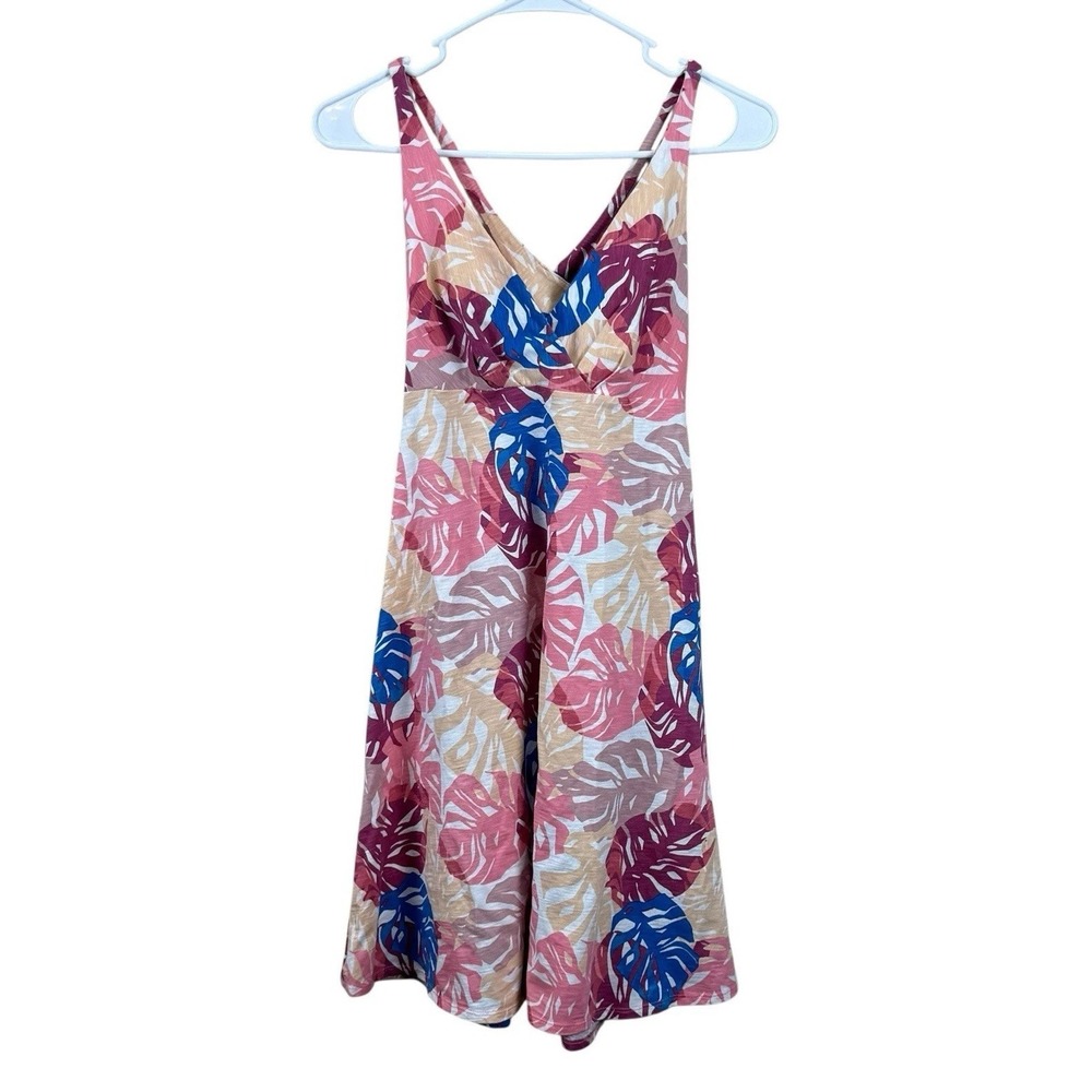 Patagonia Shready Dress Womens XS Tropical Floral A-Line Criss Cross Back NWT